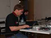 Fördeflüsterer Alex beschäftigt sich mit dem Internet. (Foto: KIK)