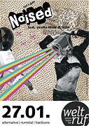 Flyer für "Let´s get noised"-Party