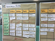 Die Sessionplanung am Freitag.