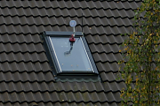 CD-Spindel als Freifunkantenne Foto: gaarden.kielwiki.de/FreiFunk