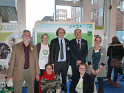Professor Horst Sterr, Miriam Zielke, Hans-Jörg Lüth, Michael Neldner, Elke Körner , Barbara, Stephanie Maack (v.l.n.r.) Foto: Birte Pankau