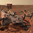 Im Rover Curiosity befindet sich auch das Strahlungsmesseinheit der Kieler Universität. Sie soll erstmals die kosmische Strahlung auf dem Mars messen. (Foto: NASA)
